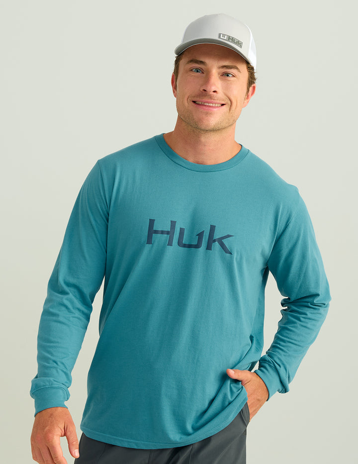 Huk Gear Classic Logo Long Sleeve Tee Men's