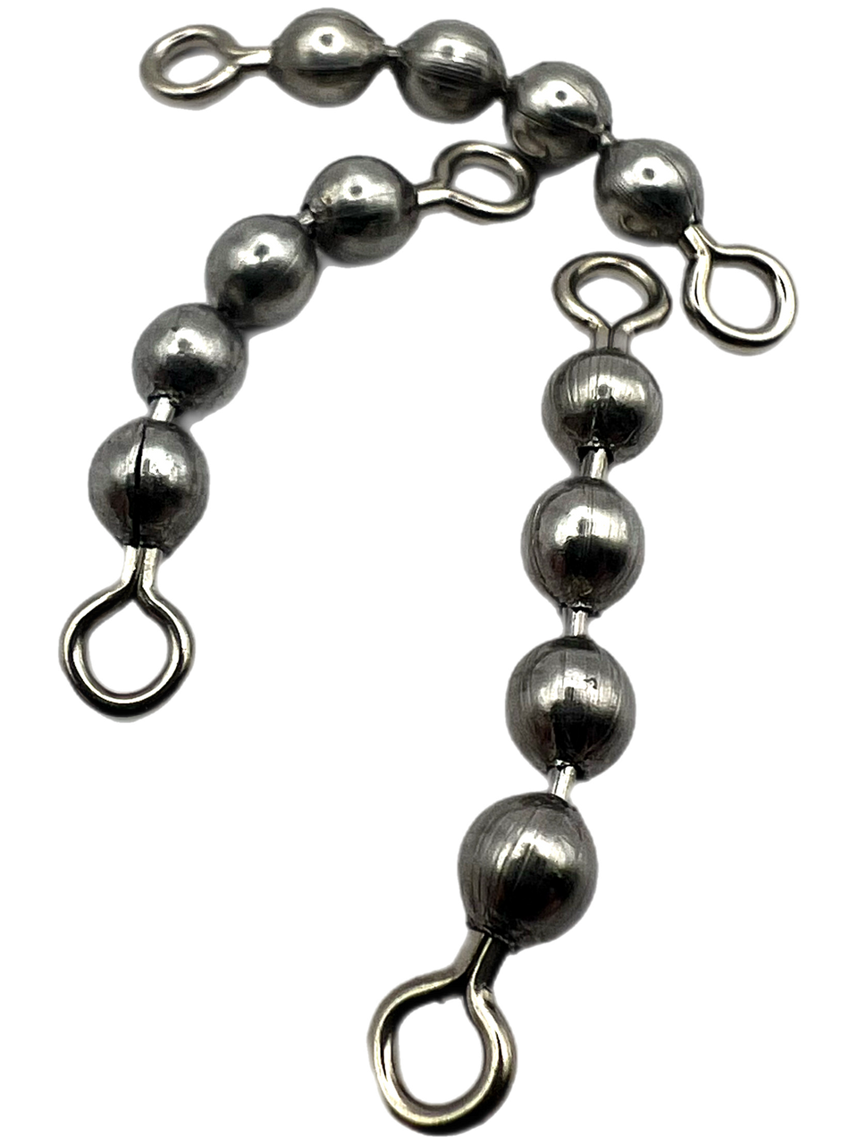 Hawken Fishing Stainless 4 Bead Chain Swivel