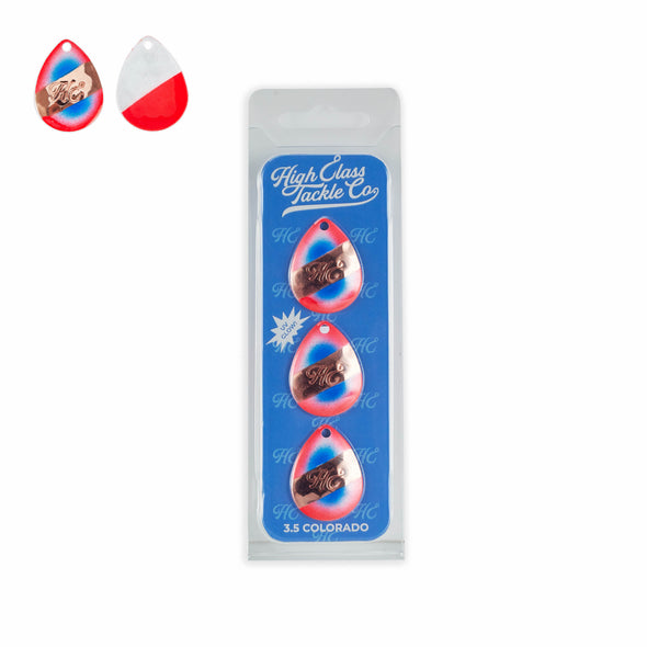 High Class Tackle 3-Pack 3.5 Colorado Blades