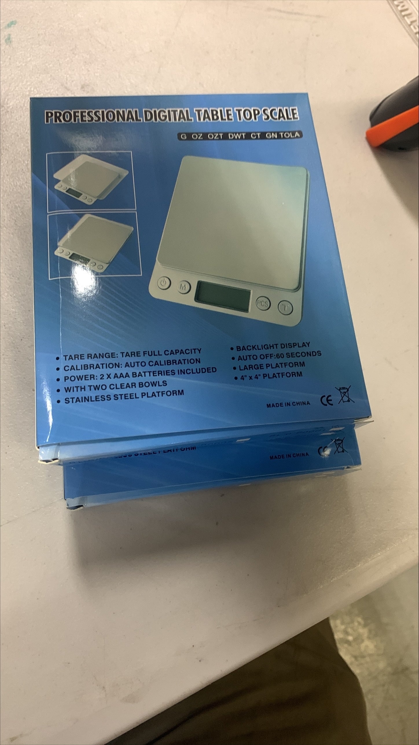 FlipFuel Professional Digital Table Top Scale – OmcGear