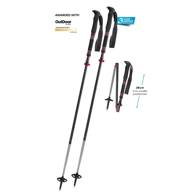 Komperdell Carbon Fxp.4 Expedition Vario Compact
