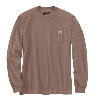 Carhartt Men's Loose Fit Heavyweight Long-Sleeve Pocket T-Shirt