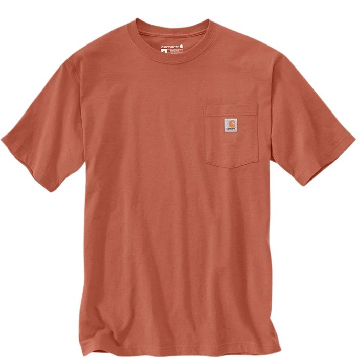 Carhartt Men's Loose Fit Heavyweight Short-Sleeve Pocket T-Shirt