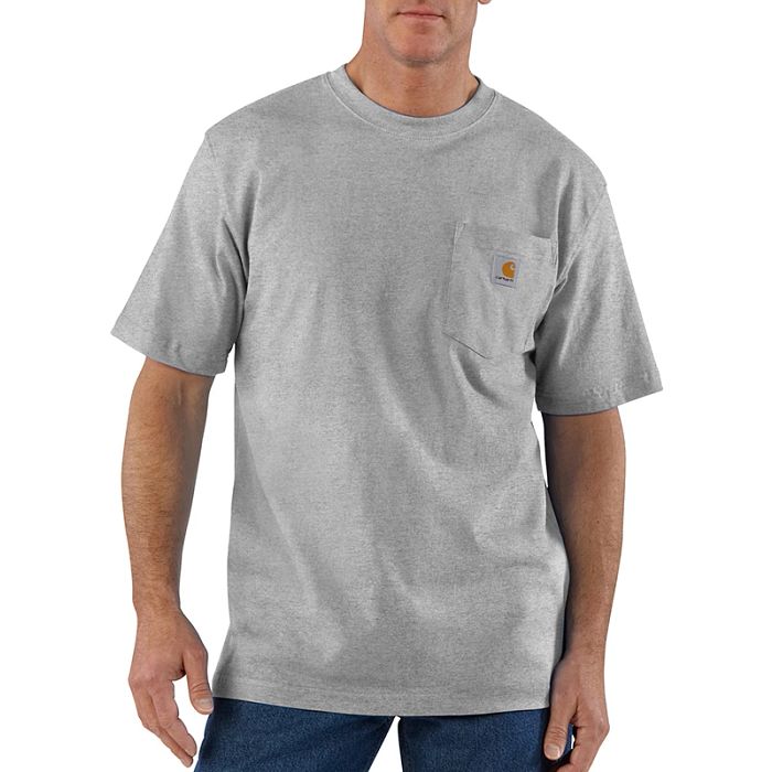 Carhartt Men's Loose Fit Heavyweight Short-Sleeve Pocket T-Shirt