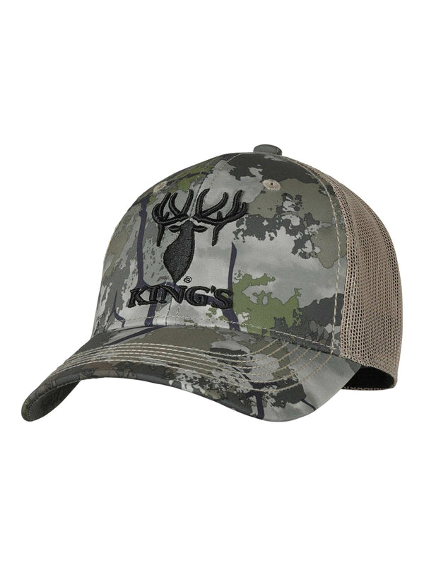 King's Camo Hunter Series Embroidered Mesh Hat