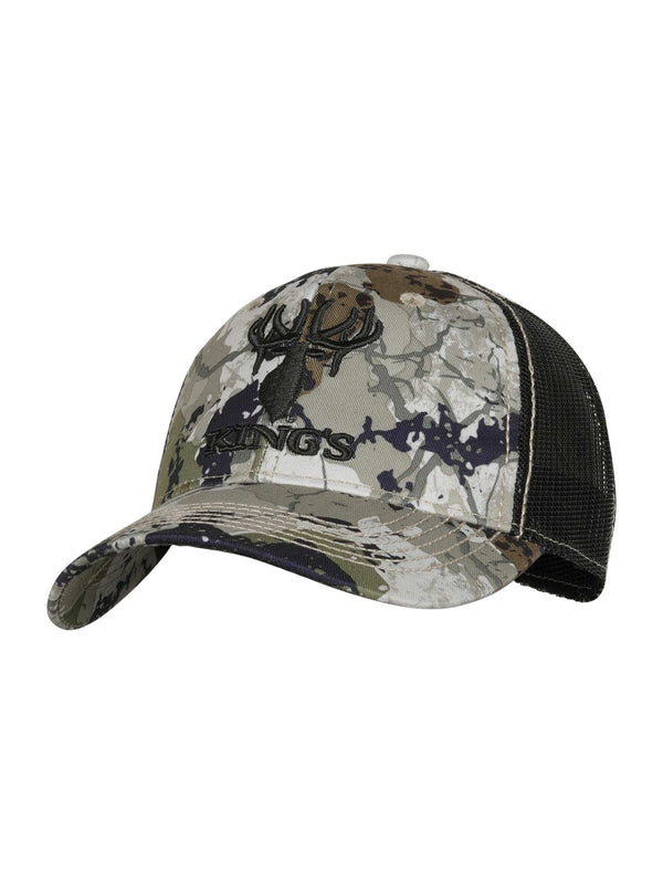 King's Camo Hunter Series Embroidered Mesh Hat