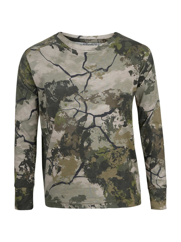 King Camo Classic Long Sleeve Shirt Kids