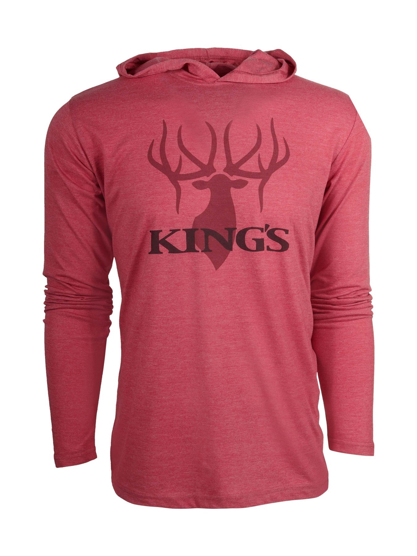 King Camo Triblend Hoodie Tee