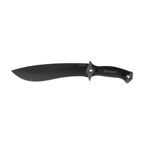 Kershaw Camp 10 Fixed Machete - 10" Plain Blade with Molded Sheath