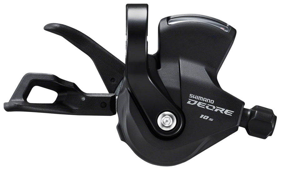 Shimano Deore SL-M4100-R Right Shift Lever - 10-Speed RapidFire Plus Optical Gear Display Black