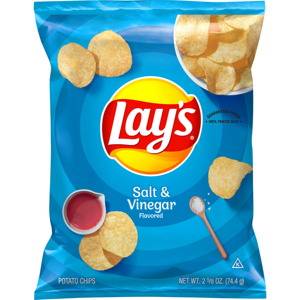 Lay's Salt & Vinegar Flavored Potato Chips