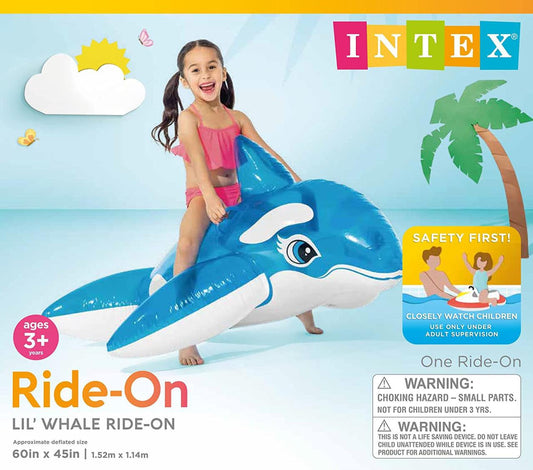 Intex Recreation Lil Whale Ride-On Float
