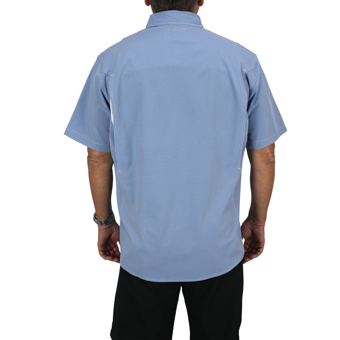 Aftco Apex Stretch Ss Button Down Shirt