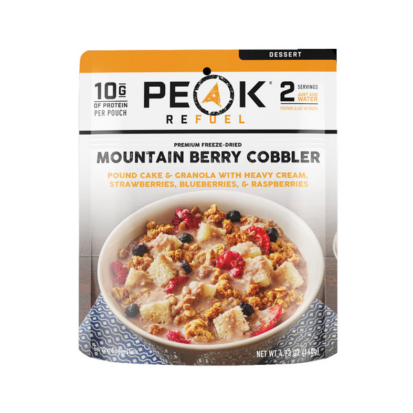 Peak Refuel Mountain Berry Cobbler