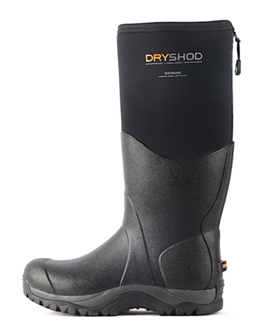 DryShod Mens Waymore Waterproof 6MM Neoprene Rubber Boots