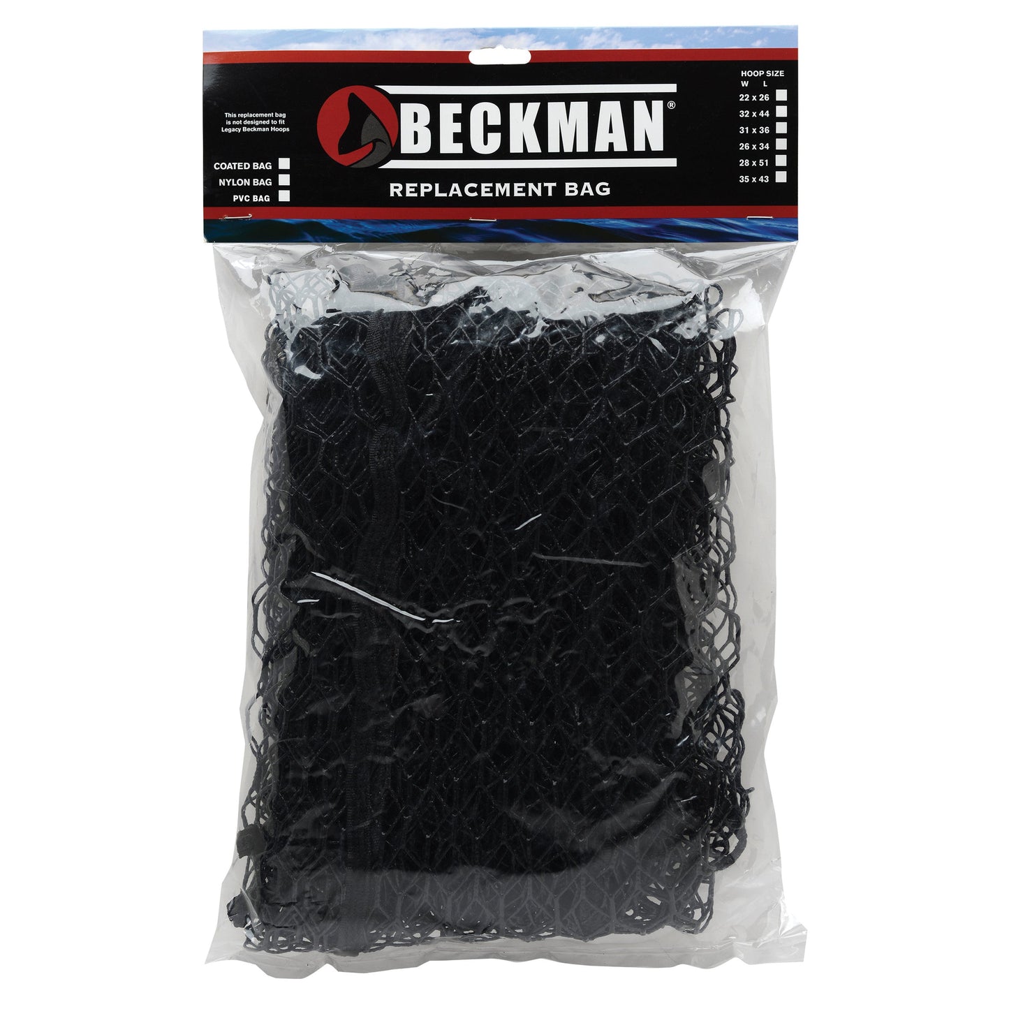 BECKMAN REPLACEMENT NETS 19 X 24 P PVC