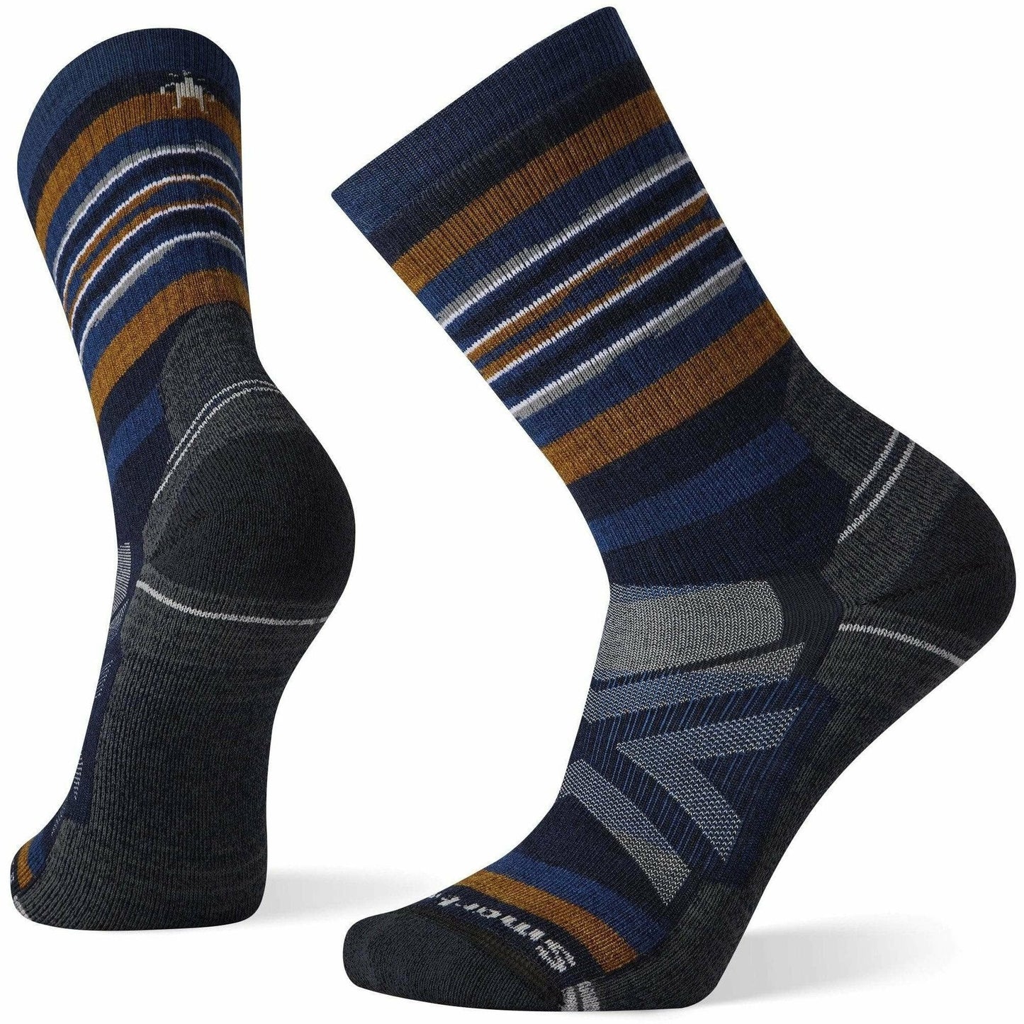 Smartwool Hike Full Cushion Rail Stripe Crew Socks