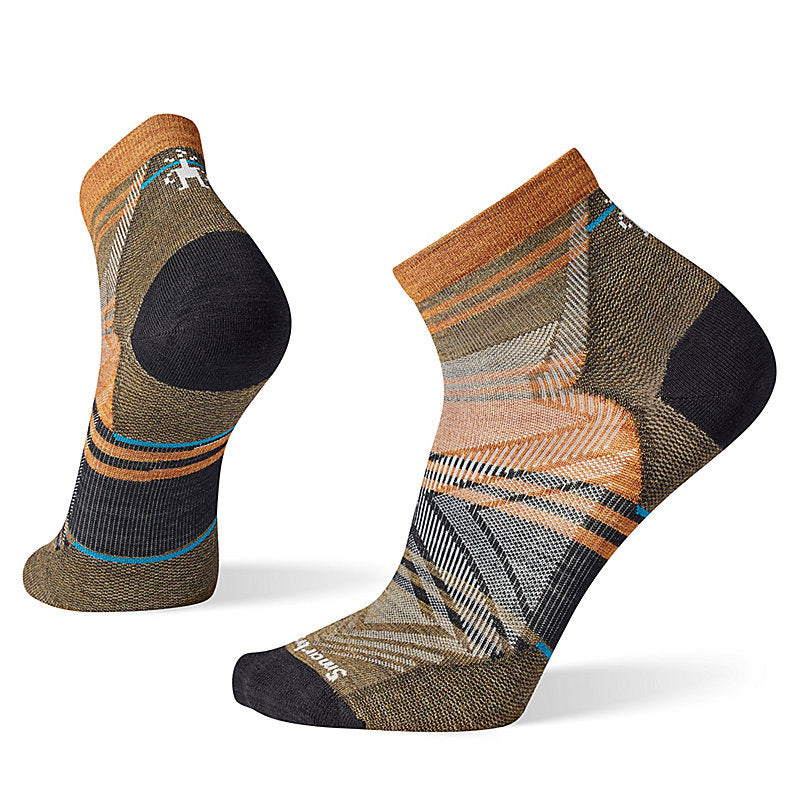 Smartwool Run Zero Cushion Ankle Pattern Socks