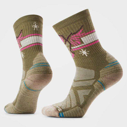 Smartwool Hike Hoo Who Crew Socks Women's