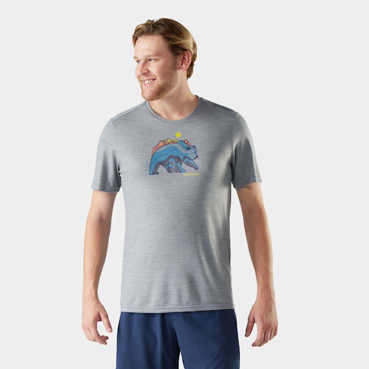 Smartwool Bear Strata Active Short Sleeve Graphic Tee Men's