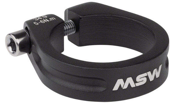 MSW Seatpost Clamp - 34.9mm, Black