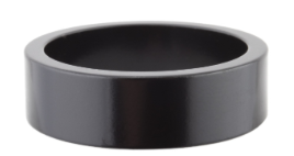 Origin8 Alloy Headset Spacers 10mmx1-1/8BK- Single