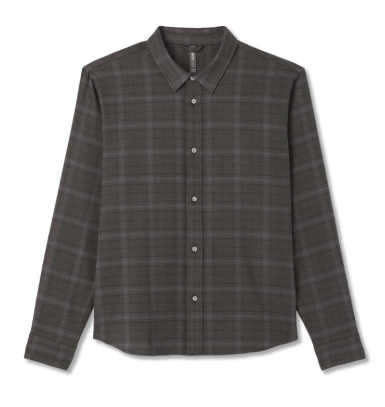 Vuori Long Sleeve Midweight Flannel Shirt