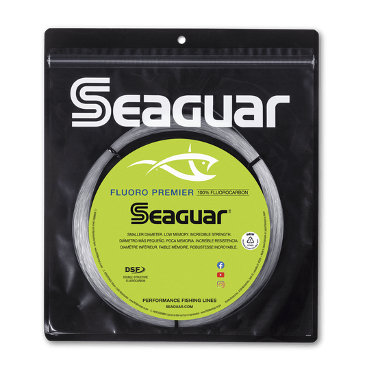 Seaguar Fluoro Premier 100% Fluorocarbon Big Game Leader Coils