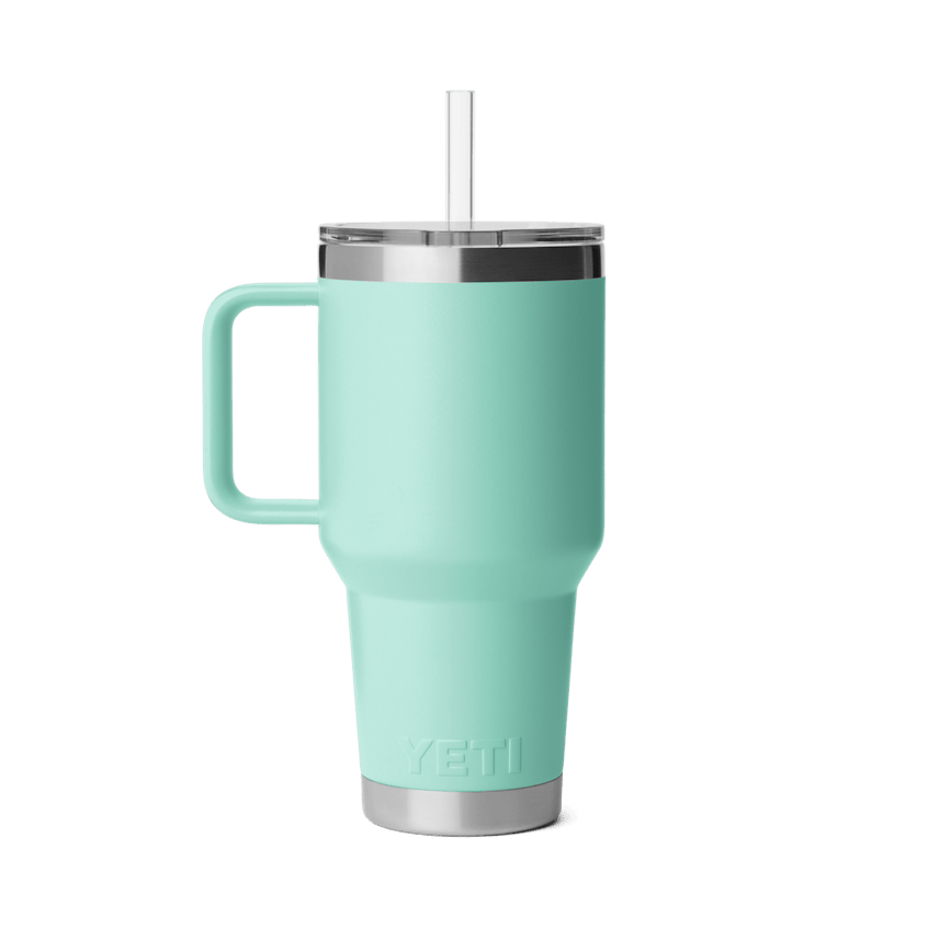 Rambler 35 oz Straw Mug Seafoam
