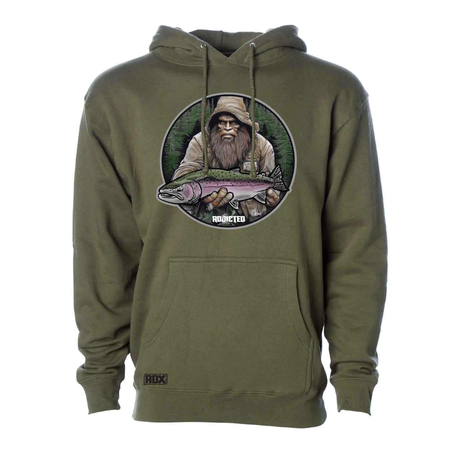 Addicted Fishing Steelhead Legend Hoodie