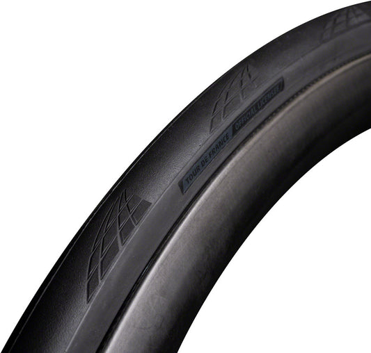 Continental Grand Prix 5000 S TR Tire Tubeless Folding Black/Tour de France Limited Edition Vectran Lazer Grip
