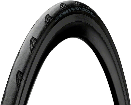 Continental Grand Prix 5000 S TR Tire Tubeless Folding Black/Tour de France Limited Edition Vectran Lazer Grip