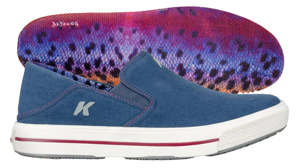 Korkers Women's Fish Moc Rainbow Trout