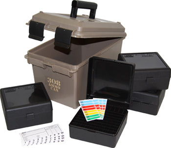 MTM 308 Ammo Can for 400 rd Includes 4 each RM-100's