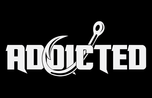 Addicted Fishing 10" Decal