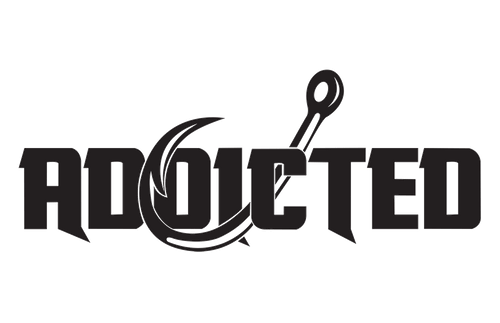 Addicted Fishing 10" Decal