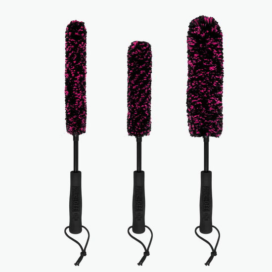 Muc-Off Microfibre Detailing Brush Set x 3