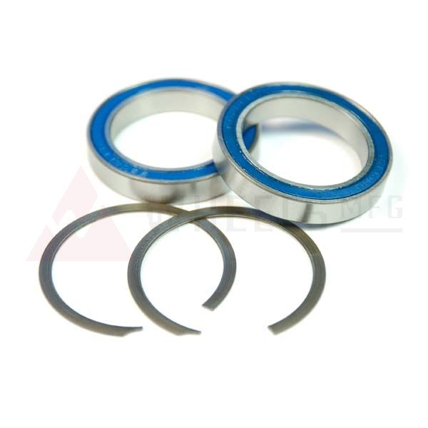 Wheels Manufacturing BB30 ABEC-3 Bearing and Clip Kit