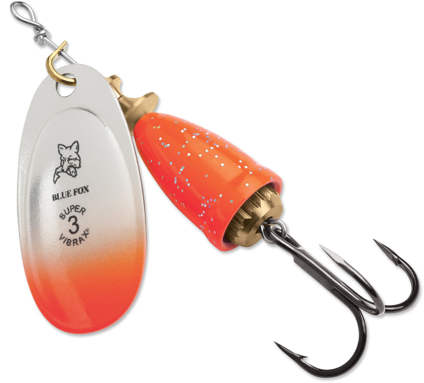XXB Blue Fox New Vibrax Candy Back Spinners