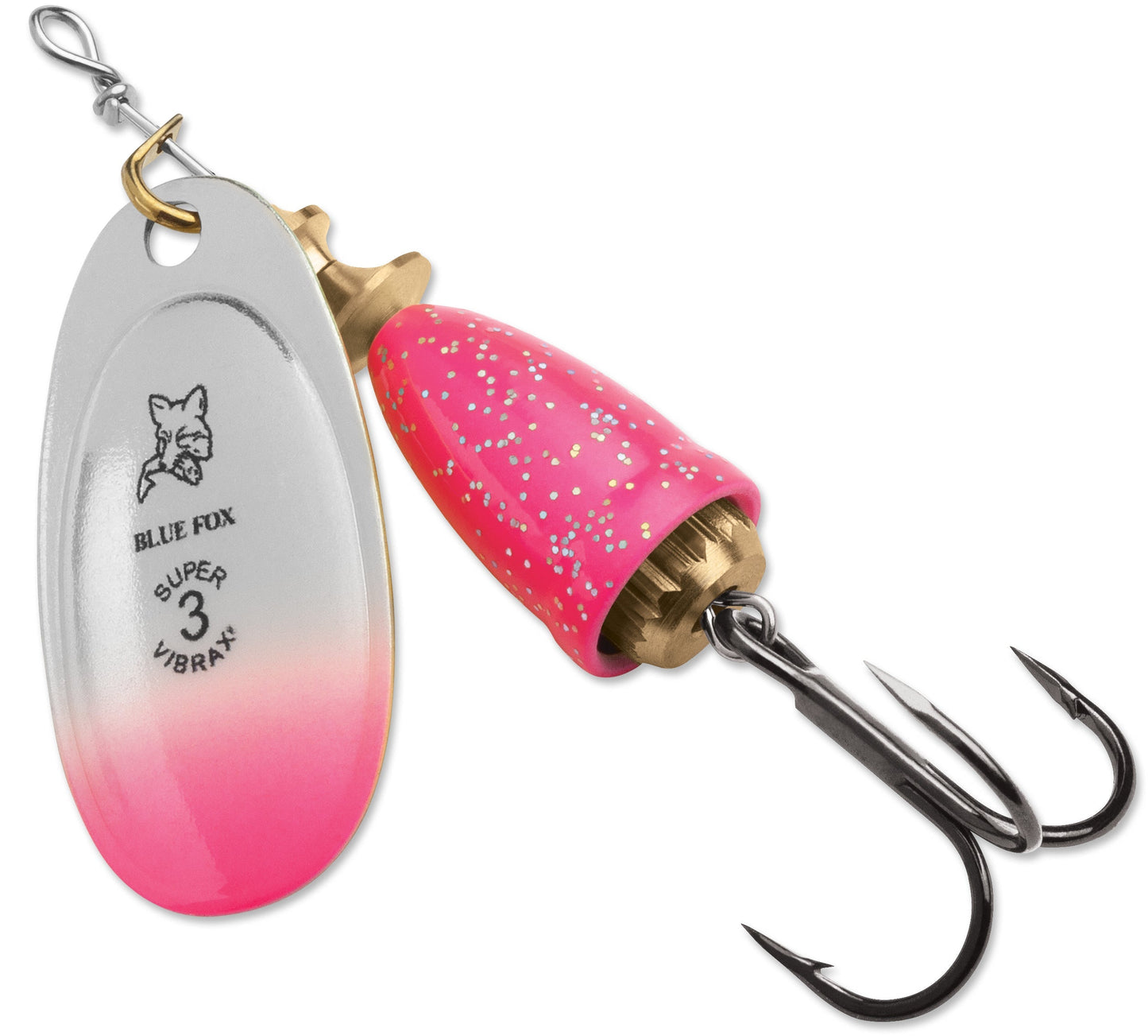 XXB Blue Fox New Vibrax Candy Back Spinners