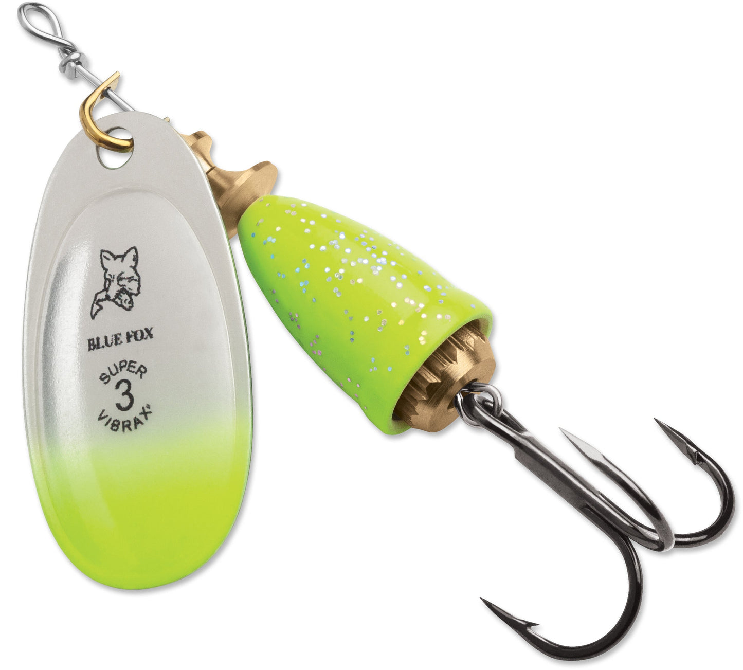 XXB Blue Fox New Vibrax Candy Back Spinners