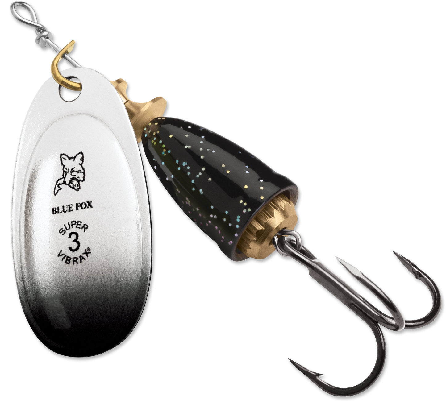 XXB Blue Fox New Vibrax Candy Back Spinners