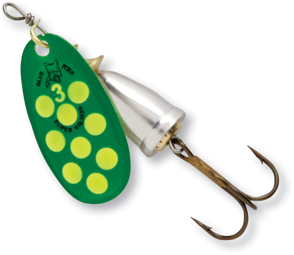 XXB Blue Fox Painted Blade Vibrax Spinner 3