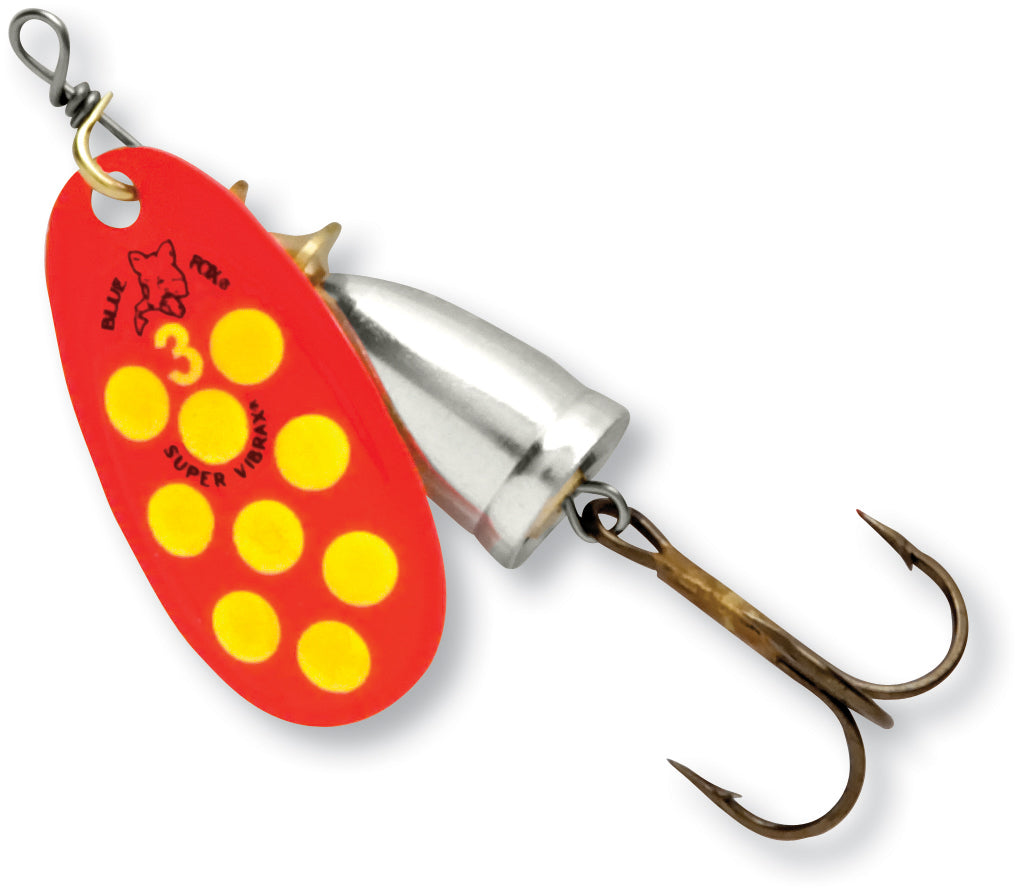 XXB Blue Fox Painted Blade Vibrax Spinner 3