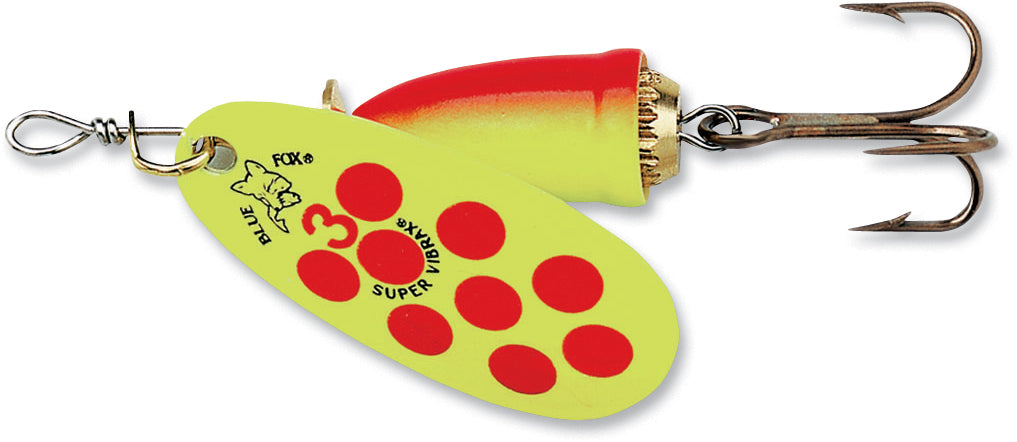XXB Blue Fox Painted Blade Vibrax Spinner 1