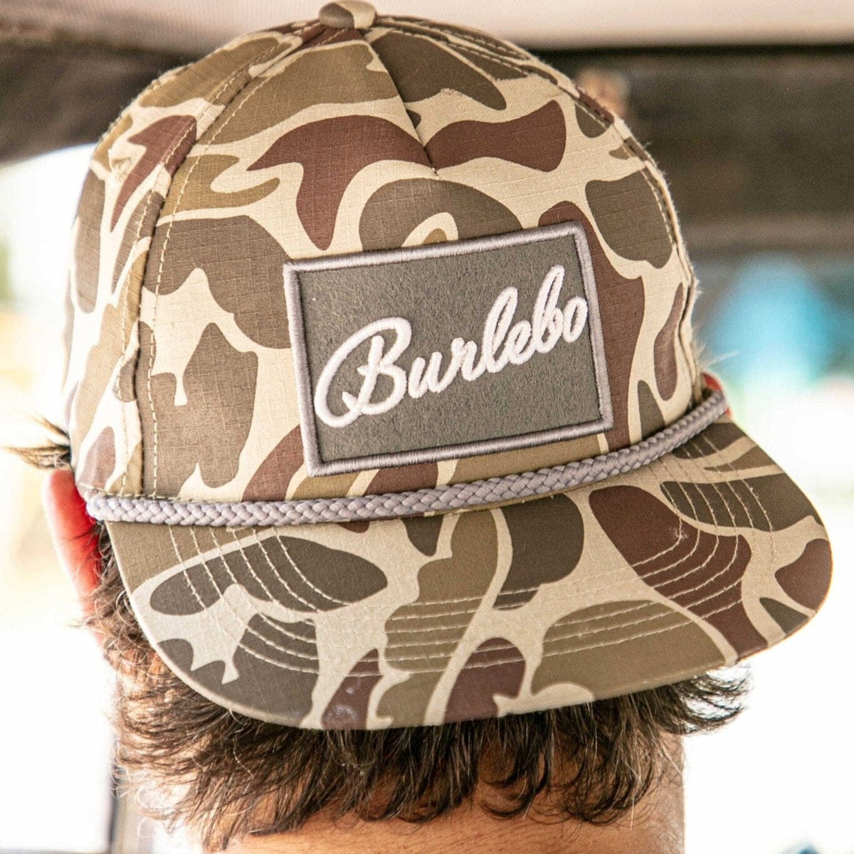 Burbelo Cap - Grey Burlebo Patch Men's