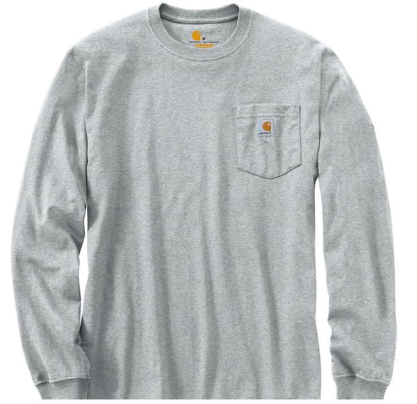 Carhartt Men's Loose Fit Heavyweight Long-Sleeve Pocket T-Shirt