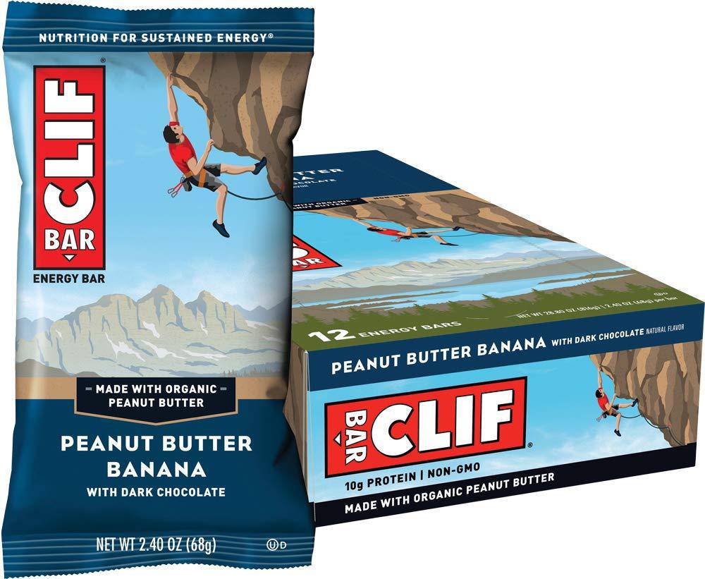 Clif Bar Peanut Butter Banana Dark Chocolate