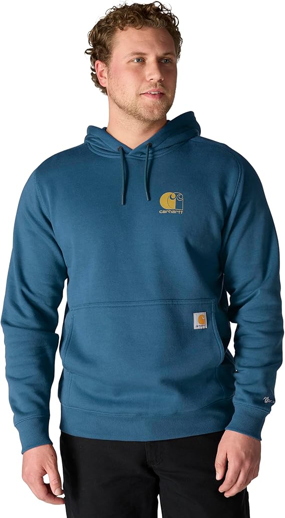 Carhartt Men's Force Relaxed Fit Lightweight Logo Graphic Sweatshirt