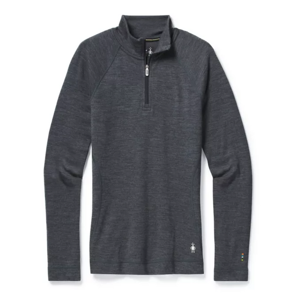 Smartwool Women's Merino Base Layer Bottom Charcoal Heathers Smartwool Women's Merino Base Layer Bottom Charcoal Heathers